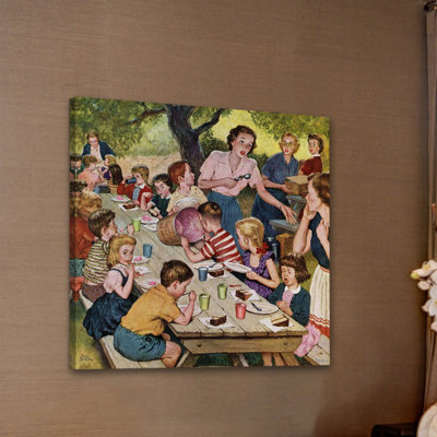 « out of ice crème » par amos sewell, reproduction d’art sur toile tendue
