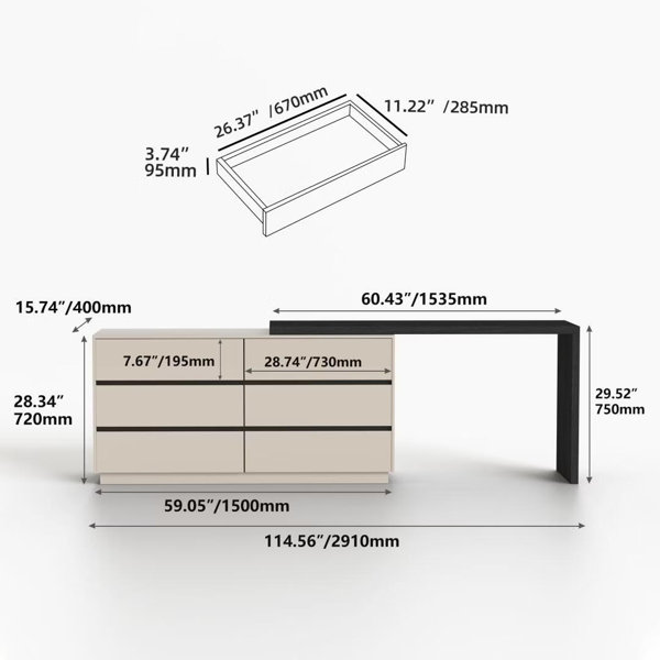 Dimensions du produit