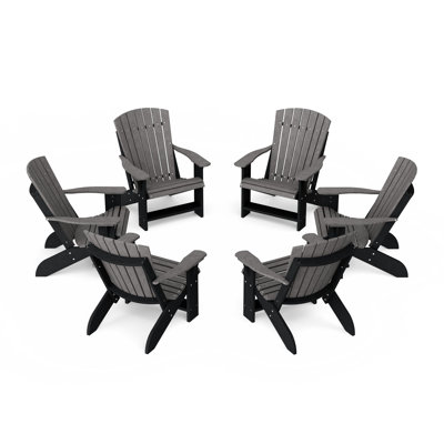 Ensemble de 6 chaises Heritage Adirondack