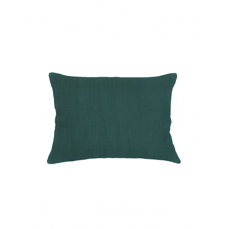 Linen Rectangle Pillow Cover, Pine Green