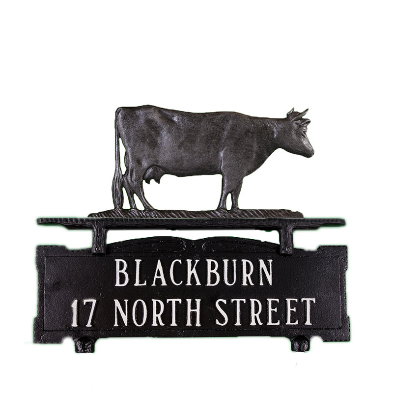 Metal Mailbox Sign, Yes, Swedish Iron