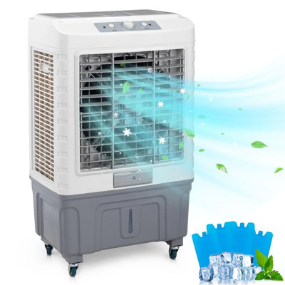 Refroidisseur par évaporation portable 13,2 gallons 3 en 1