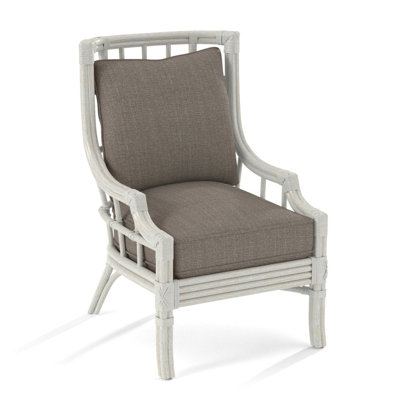 Fauteuil large 28,5 po Seville, Bisque, Performance de Crypton en pierre; 0884-83