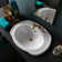 WS Bath Collections Contea 21.1'' Ceramic White Ceramic Oval Bathroom Sink with Overflow