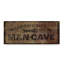 Mancave avec clé - Art textuel sur toile-31882768