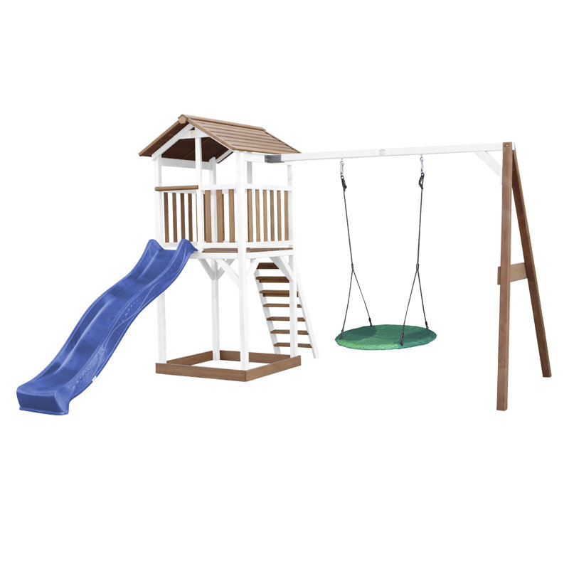 AXI Swing Set with 1 Swing(s) , 1 Slide(s), Blue