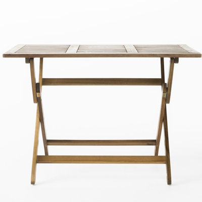 43.5'' Table - Foldable, For Patio Folding Dining Weather And Elegant
