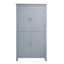 Armoire de rangement autoportante moderne Iridell avec tablettes réglables et finition imperméable-126157644