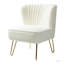 Chaise d'appoint en velours Leona-568796713