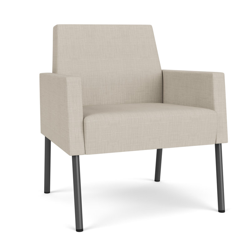 Fauteuil de réception Mystic, Gris anthracite, Plot Line neutre