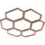 Médaillon de plafond en bois Florin-63411866-63411865