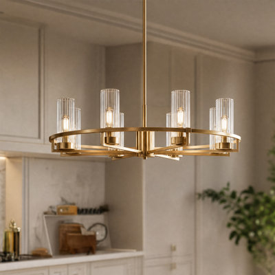 31.5-inch 8-Light Classic Traditional Chandelier