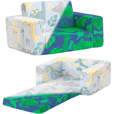 Canapé pour enfants, très grand canapé convertible 2 en 1 pour enfants