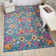 Geomar Floral Area Rug