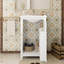 Meuble-lavabo simple 20 po avec comptoir en céramique-1311848864