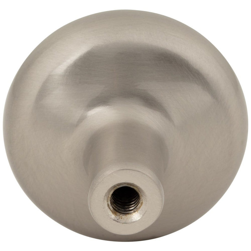 Loxley Mushroom Knob, Satin Nickel
