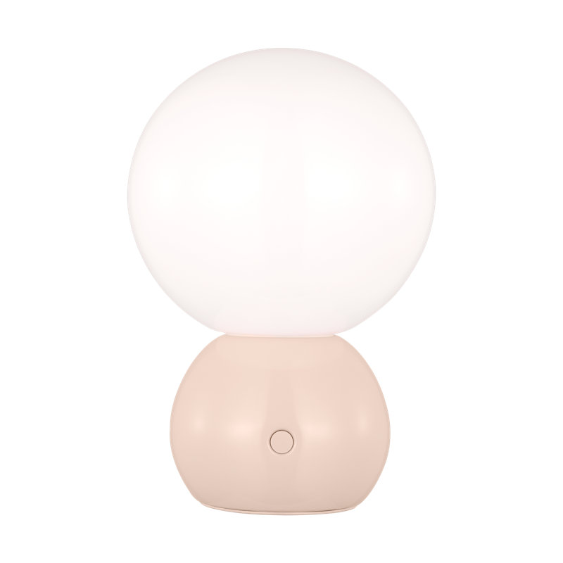 Suki Metal USB Table Lamp, Blush