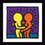 «Sans titre» par Keith Haring - impression sur cadre photo unique-86801059