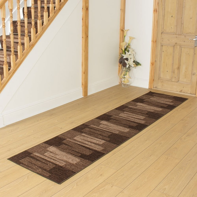 Angelique Chevron Hand Woven Indoor / Outdoor Area Rug, Runner 150cm x 66cm