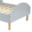 Kids Grey Toddler Bed