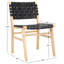Chaise d'appoint en cuir Alston-1281083734