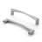 New Collection 5" (128mm) Center to Center Satin Nickel Modern Curved Arch Cabinet Drawer Pulls  -121659298-121659302