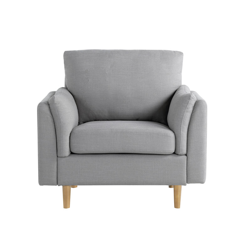 Jica Chair, Light Gray Polyester