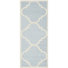 Ivory/Light Blue