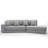 Preez Folding Convertible Upholstered Sleeper Sectional Sofa-111681517