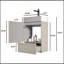 Meuble-lavabo rayé avec lavabo en céramique 20 po Gada pour salle de bain moderne-1697318296