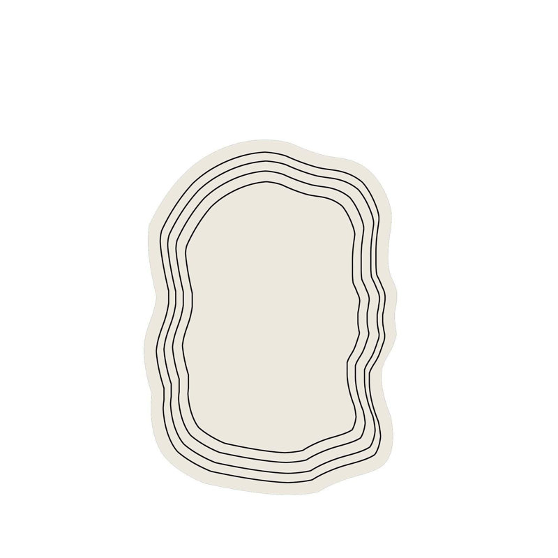 Tapis Khairo avec envers antidérapant, Rectangle 5 pi 10 po x 11 pi 5 po