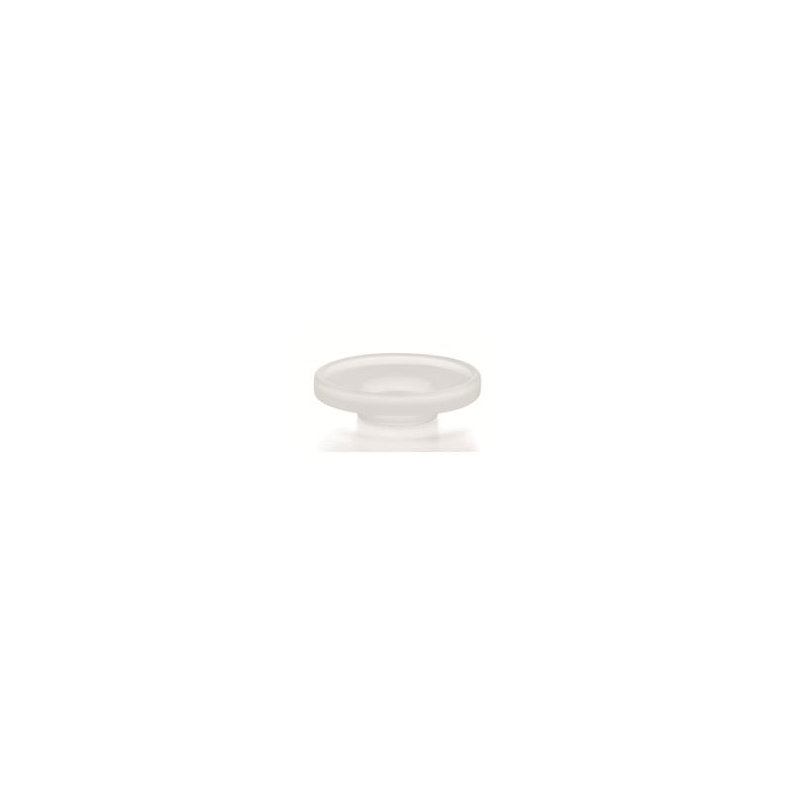 Picola Soap Dish, Frosted Glass