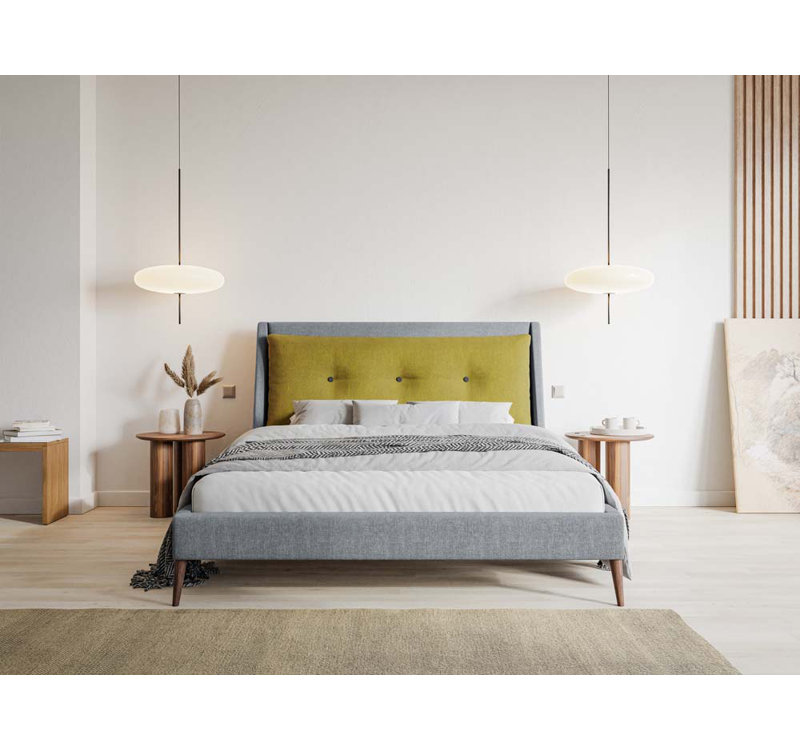Mediouna Upholstered Bed