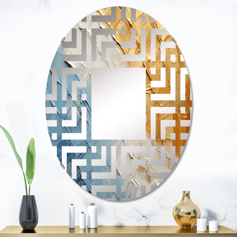 Oval Mirror, 35.4" x 23.6"