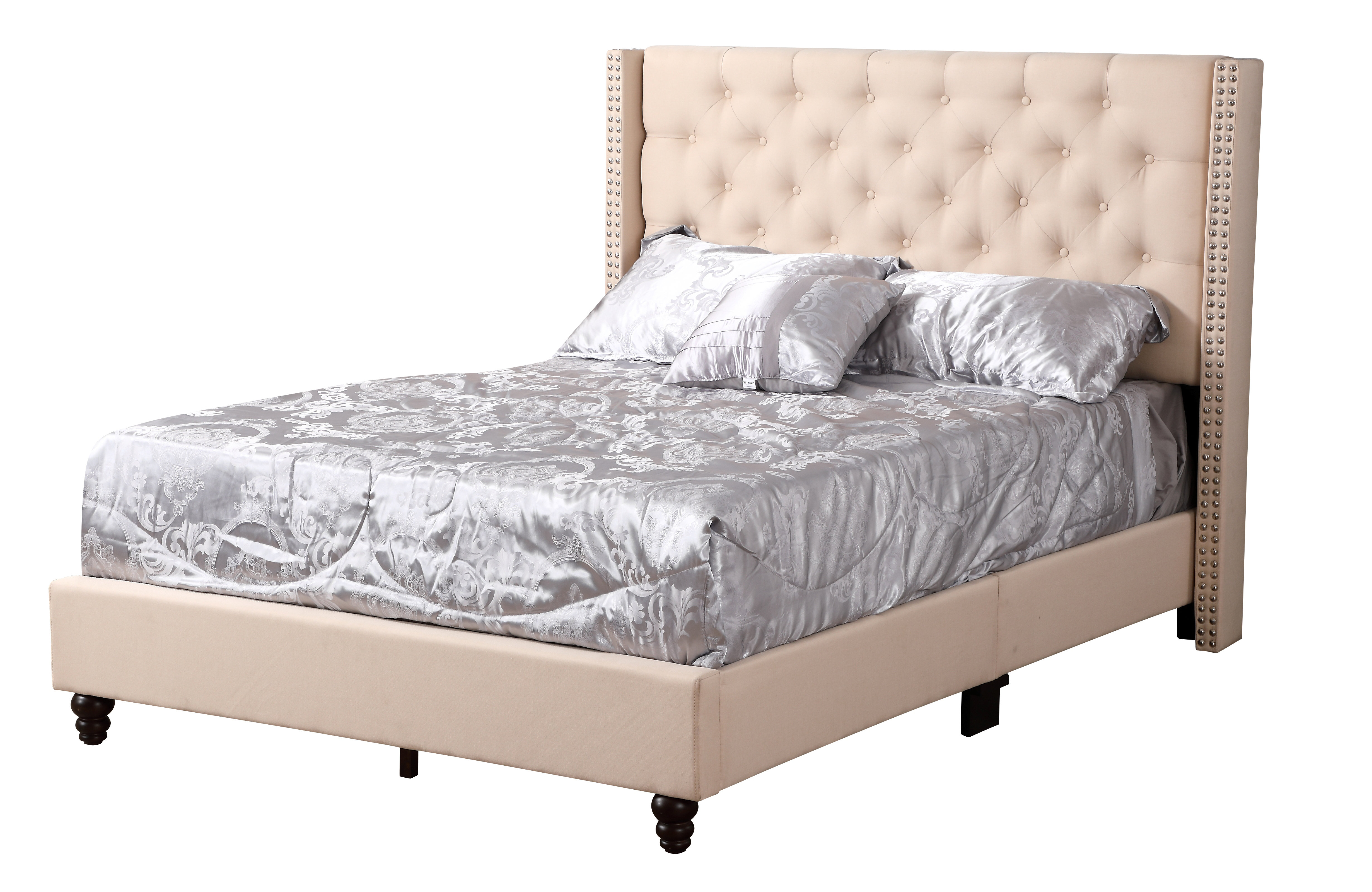 Willa Arlo Interiors Fabiola Upholstered Bed & Reviews | Wayfair