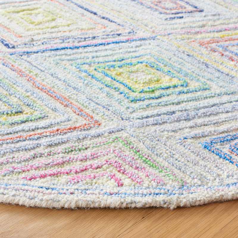 Metro Hand Tufted Performance Geometric Rug, Runner 2'3" x 9'