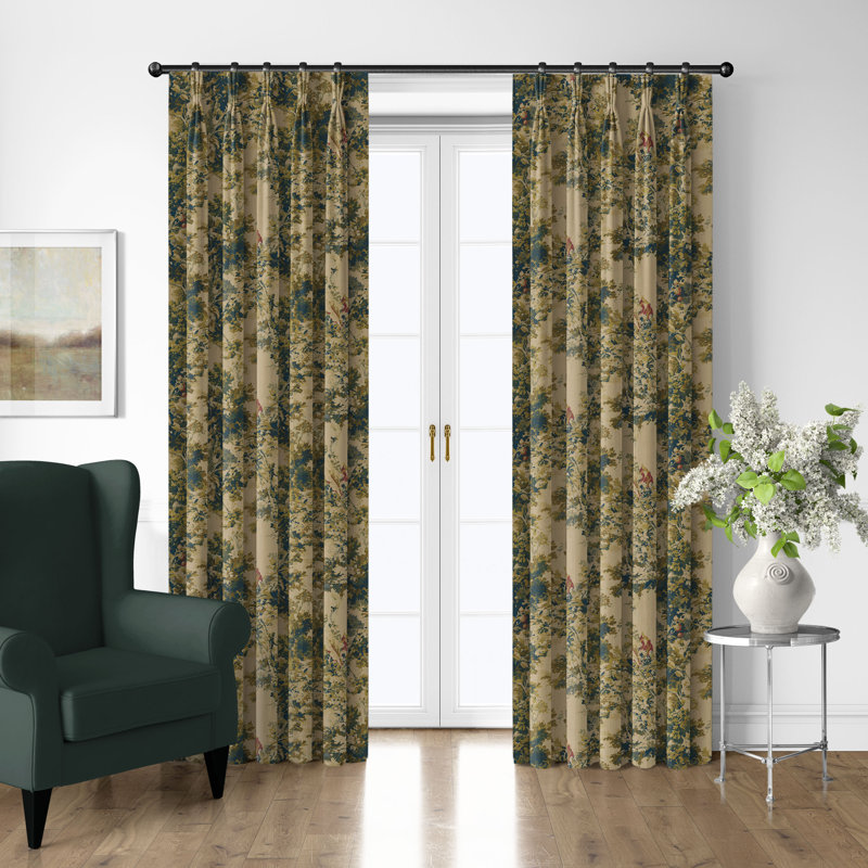 Ensemble de 2 rideaux en coton Dolce Empire, L 40 po x L 72 po