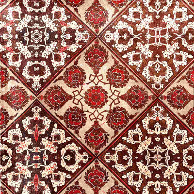 Motif de coquelicot 4 - impression sur toile tendue