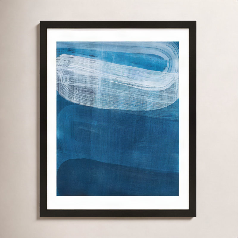 «Doyers Tidal Blues», impression sur toile par Stephanie Dennis, Noir, H 20 po x l 16 po x P 1,25 po