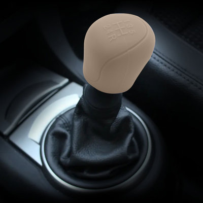 Gear Shifter Knob Car Gear Shifter Knob Cover, Elastic Car Automatic Shifter Protector Cover, Universal Antl-Slip Auto Knob Gear Stick Protector Vehicle Accessories