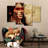 Native American Profile Multi Piece Canvas Print-93061012