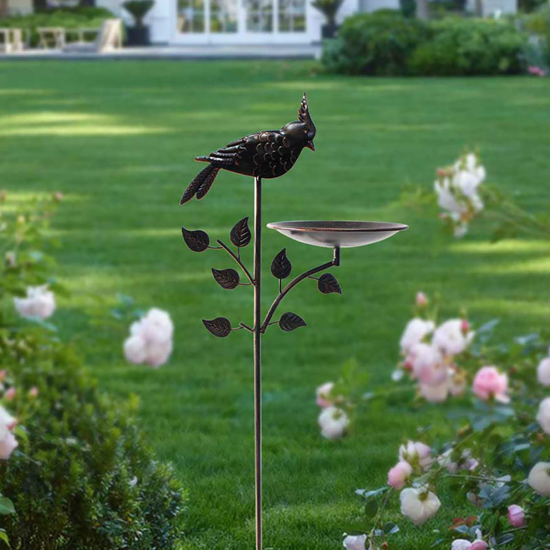 Poteau autoportant en métal pour jardin, cour arrière et patio