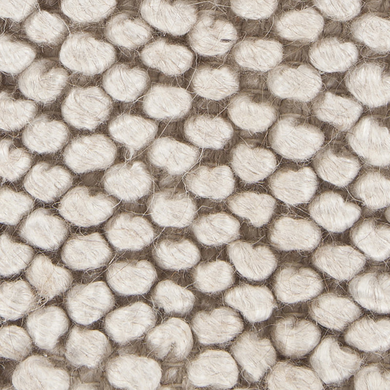 Tapis beige tissé à la main Shaleine, Rectangle 7 pi 9 po x 10 pi 6 po