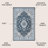 Arignote Modern Persian Floral Navy/Blue Rug-1761143125