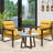 Dentrell Faux Leather Armchair-1717187834