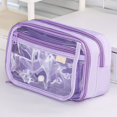 Multi Layer Stationery Storage Bag Large Capacity Pen Case