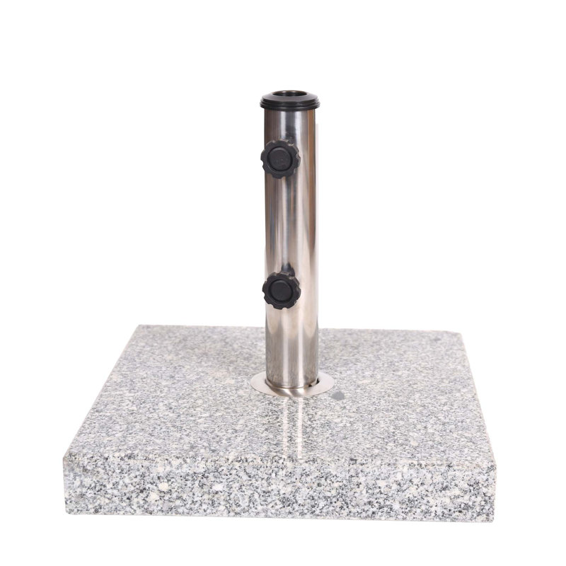 Square Umbrella Base – Granite