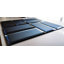 Carrelage mural de cuisine et de salle de bain décoratif en verre mat 3 po x 6 po Frosted Reflections-36934246
