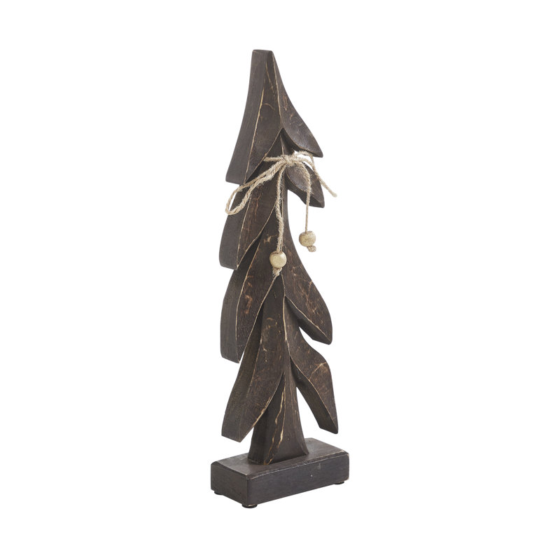 Arbre en bois foncé Festive Boughs, H 14 po x l 4 po x P 2 po