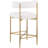 Klaas Upholstered Counter Stool with Iron Frame-88514429